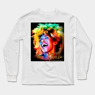 Tina Turner // The Queen of Rock RIP 1939 -2023 Long Sleeve T-Shirt